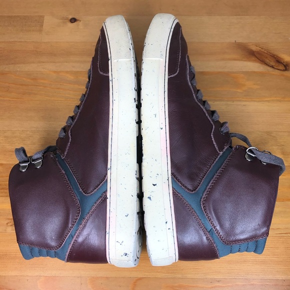 SLATE & STONE SNEAKERS - MAROON - SIZE 9.5 - Picture 6 of 10